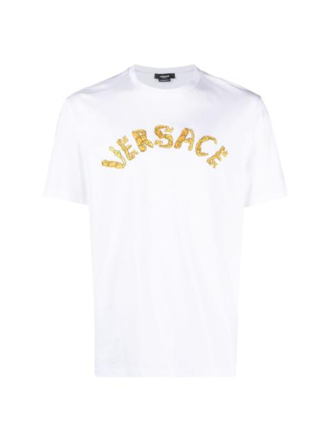 VERSACE Seashell Baroque-logo T-Shirt