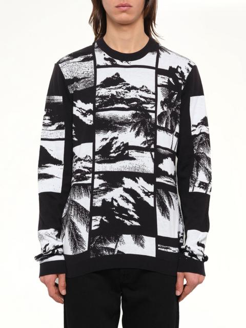 KENZO Crew Neck Knitwear in Black