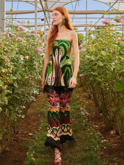 FARM RIO Green Coconut Tree Flow Lenzing™ Ecovero™ Euroflax™ Pants