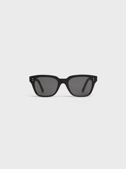 CELINE Black Frame 04 Sunglasses in Acetate with Polarized Lenses