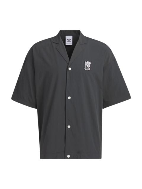 adidas Originals TOC Short Sleeve T-Shirts 'Black' IN1012