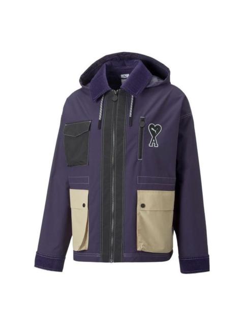 PUMA PUMA X Ami Jacket 'Purple' 535990-89