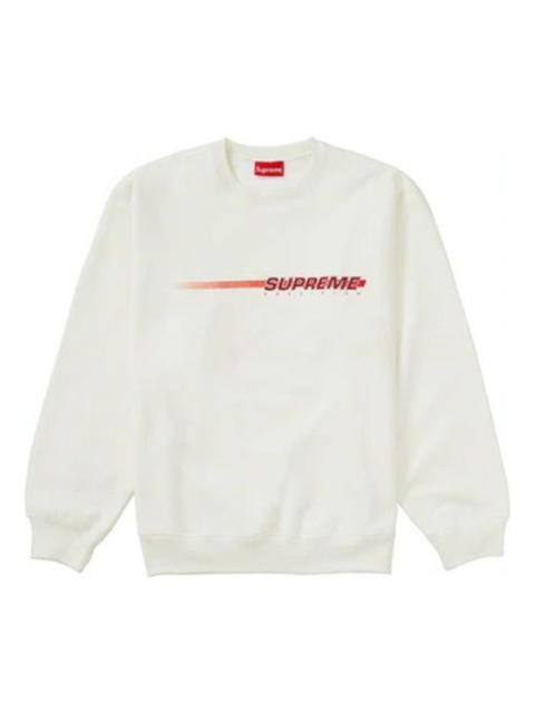 Supreme 최고 정밀도 Crewneck 'White Red'SUP-SS21-838