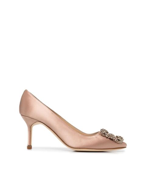 Hangisi crystal-embellished 70mm pumps