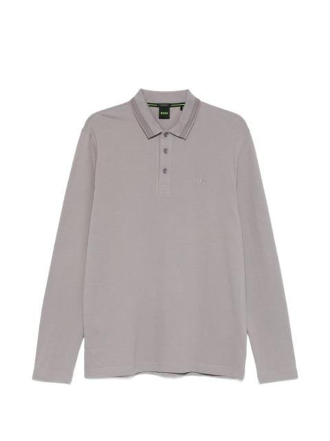 BOSS long-sleeve polo shirt