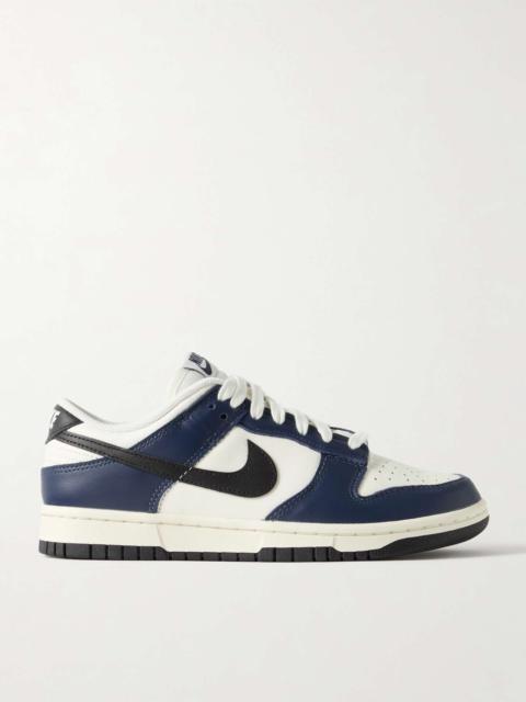 Nike Dunk Low leather sneakers