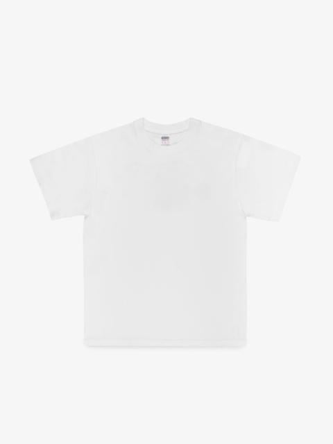 Iron Heart IHT-3000-WHT 7.5OZ LOOPWHEEL CREW NECK T-SHIRT - WHITE