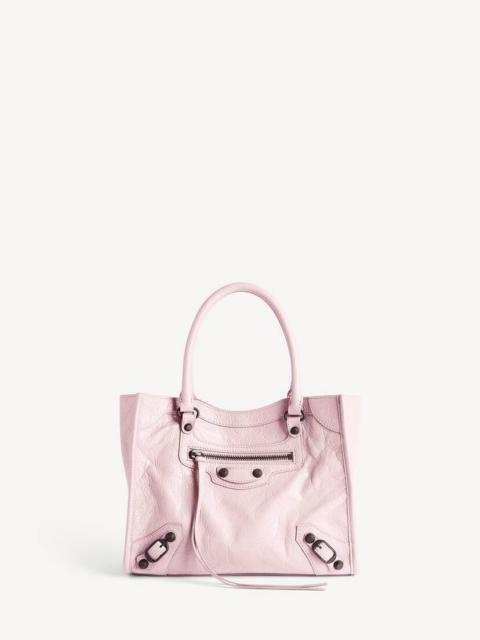 BALENCIAGA Women's Le City Tote Bag Mini in Petal Pink