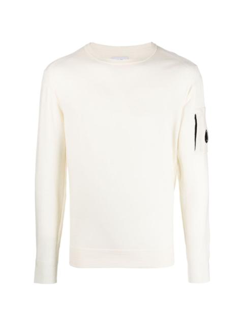C.P. Company Lens-patch knitted jumper