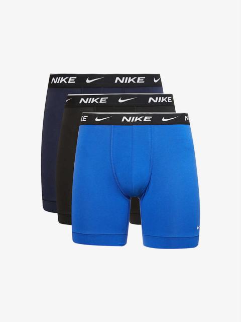 Nike Pack of three Everyday stretch-cotton jersey boxers