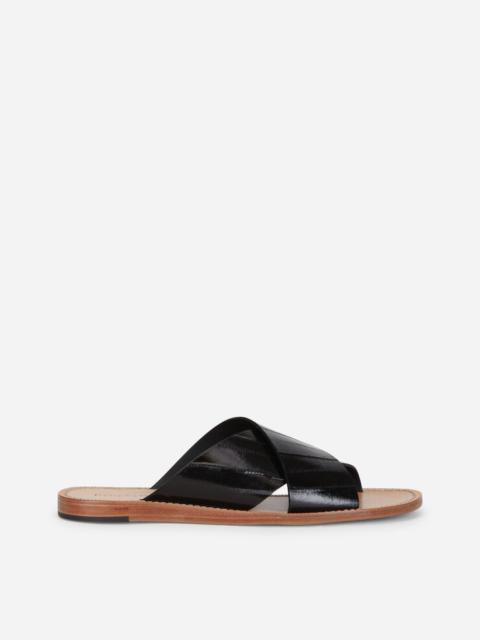 Dolce & Gabbana Calfskin 팬테온 샌들