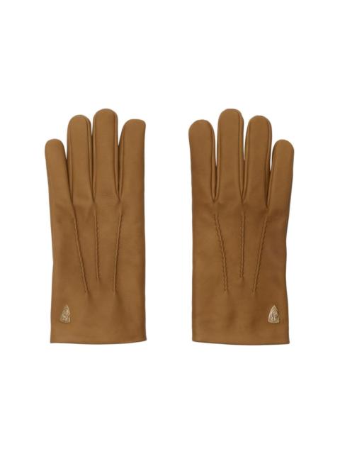 Burberry leather gloves