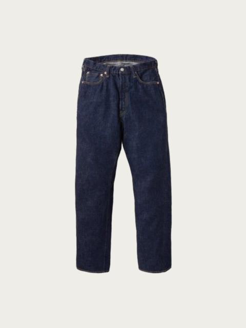FULLCOUNT 0105W Wide Denim - Indigo Blue