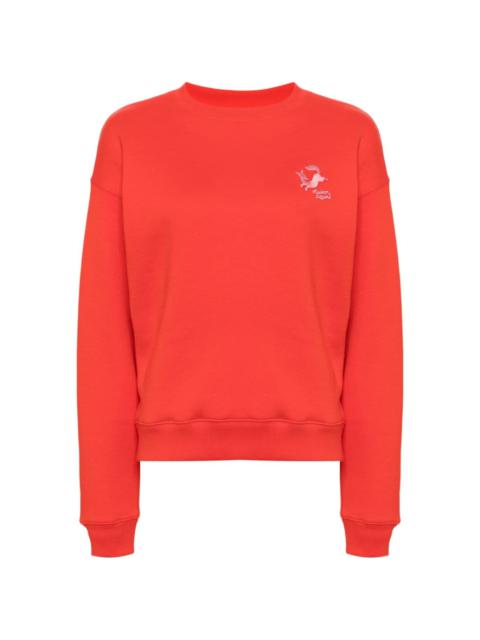 Maison Kitsuné embroidered sweatshirt