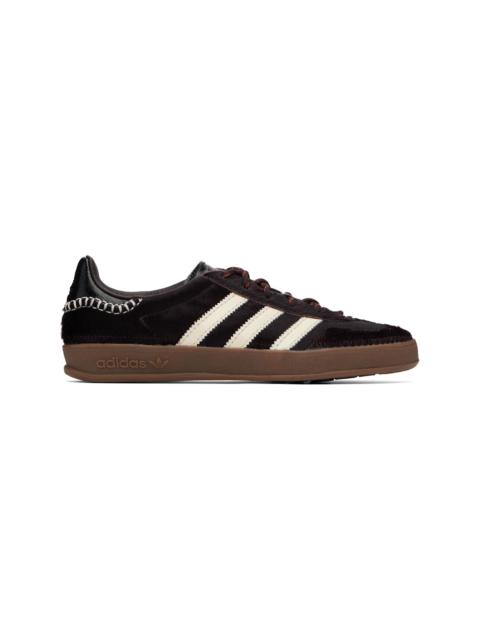 WALES BONNER Black adidas Originals Edition Gazelle Pony Sneakers
