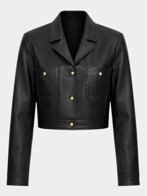 LAMARQUE Lorena Leather Crop Jacket