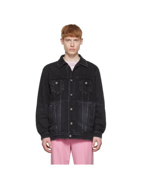 We11done Black Denim Jacket