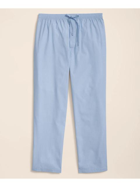 Brooks Brothers Cotton Broadcloth Lounge Pants