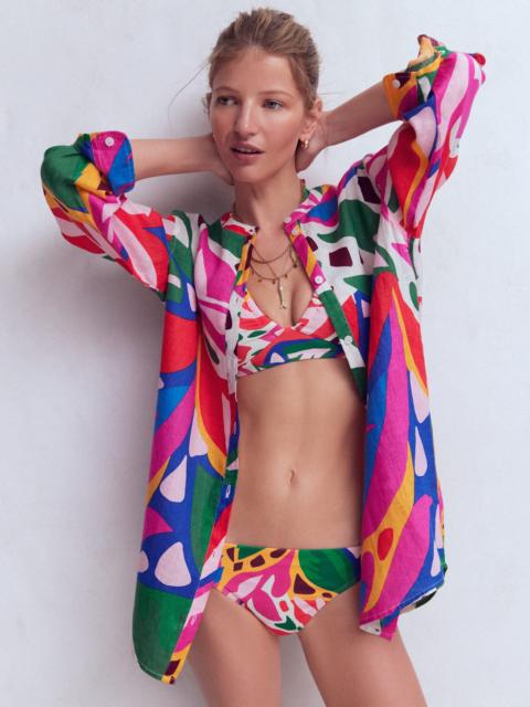 BODEN Classic Bikini Bottoms-Multi, Leafy Cascade
