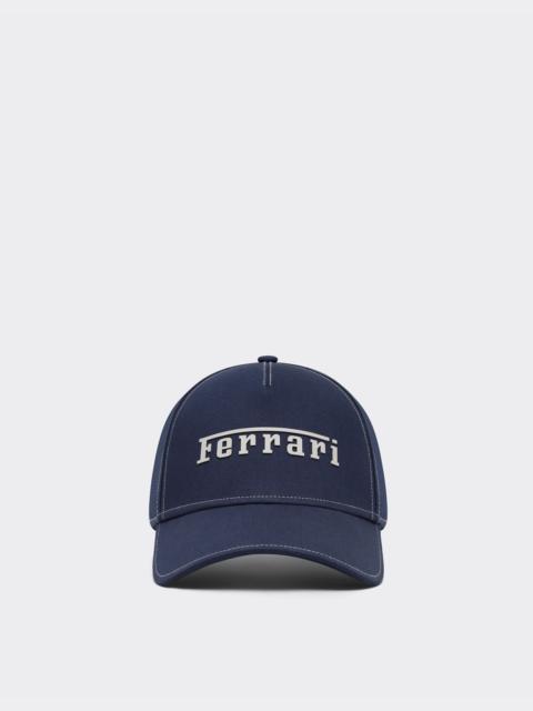 Ferrari Baseball cap with rubberized Ferrari logo