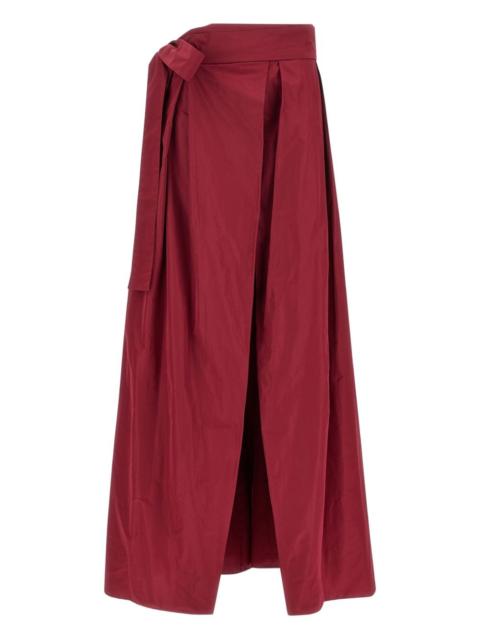 PINKO Cavallinaì pleated maxi skirt