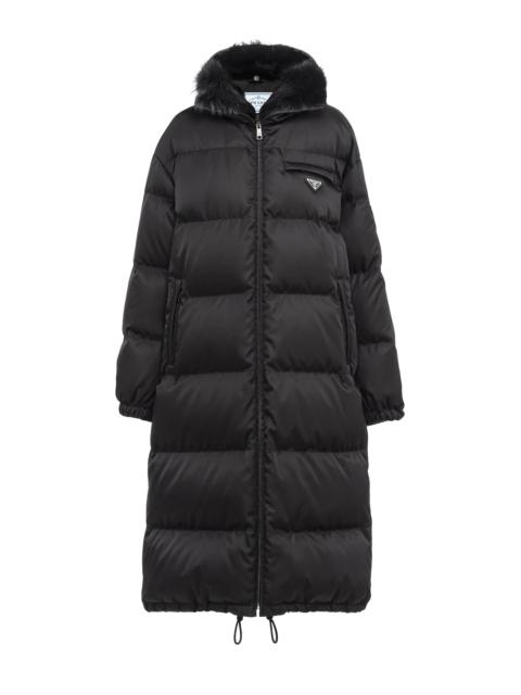 Prada Re-Nylon gabardine puffer coat