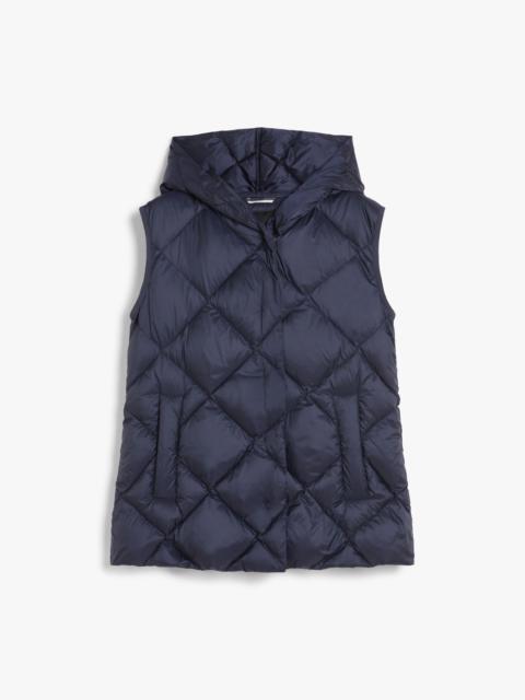 WEEKEND Max Mara FRUTTO Quilted technical fabric gilet