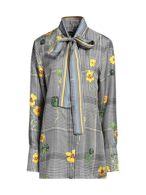 Oscar de la Renta Black Women's Patterned Shirts & Blouses