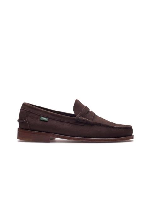 Paraboot Coraux Taurillon Nubuck Chocolate - Leather Sole