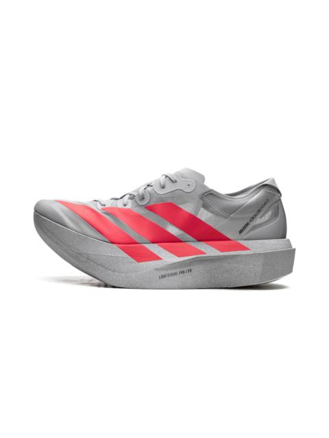 adidas Adizero Adios Pro Evo 2 "Silver Metallic/Lucid Red/Grey Two" JR7259