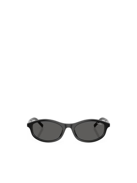 Prada sunglasses with the iconic metal plaque