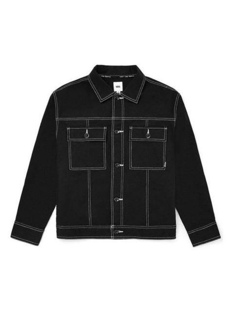 Vans (WMNS) Vans In the Know Canvas Jacket 'Black' VN0A47U7BLK