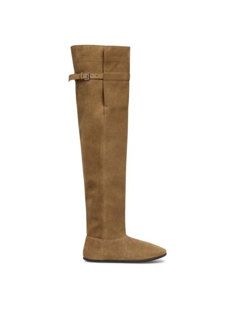 CHRISTEN Beige Big Boots