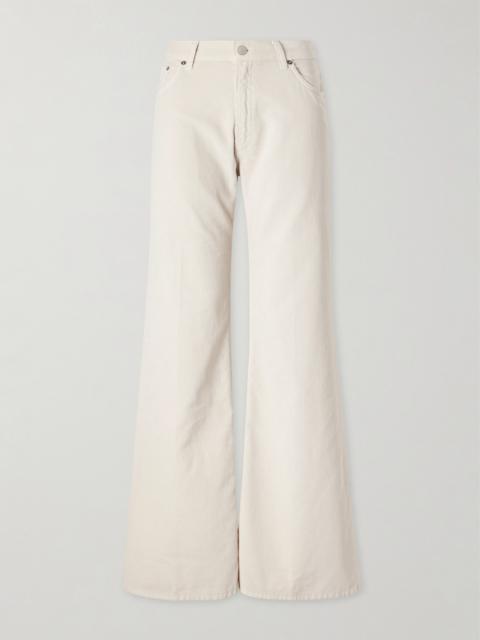 HAIKURE Clara Cotton-courduroy Wide-leg Pants