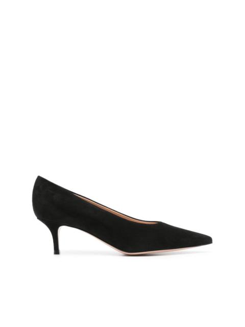 Robbie suede 40mm pumps