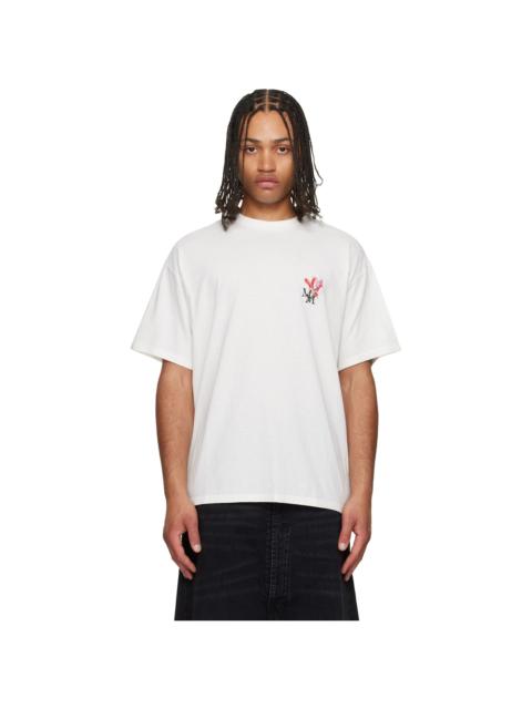 Maison Margiela Off-White Floral Logo T-shirt