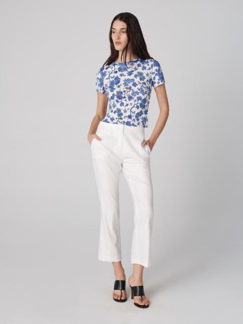 DIANE VON FURSTENBERG Perfect Short Sleeve Top