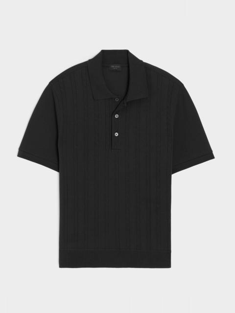 TODD SNYDER Cotton Cable Polo