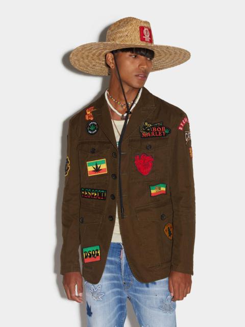 DSQUARED2 MILITARY BLAZER