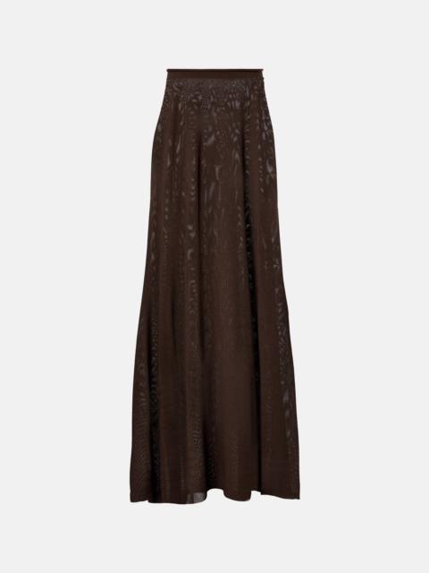 TOM FORD Mesh maxi skirt