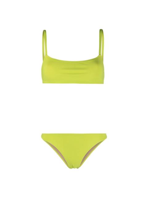 Lido bustier-style bikini set