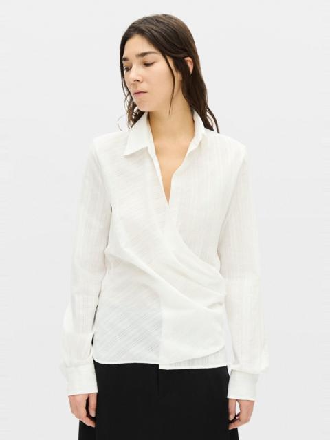 Ann Demeulemeester Alba Asymmetric Wrap Shirt
