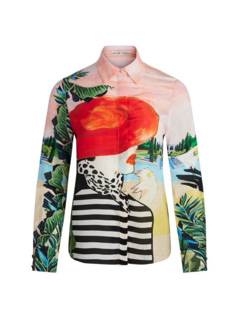 Alice + Olivia Willa shirt