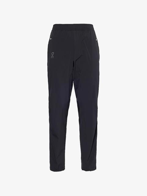 On Track Straight-Leg Relaxed-Fit Stretch-Woven Trousers
