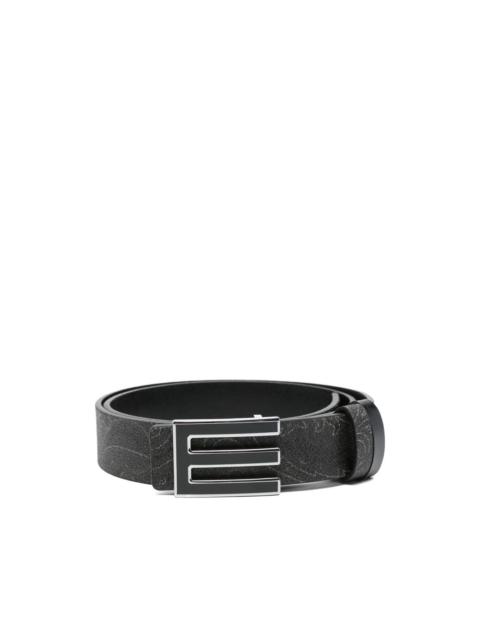 Etro paisley-pattern belt