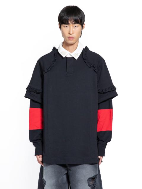 Simone Rocha Layered Ruffle Rugby Shirt
