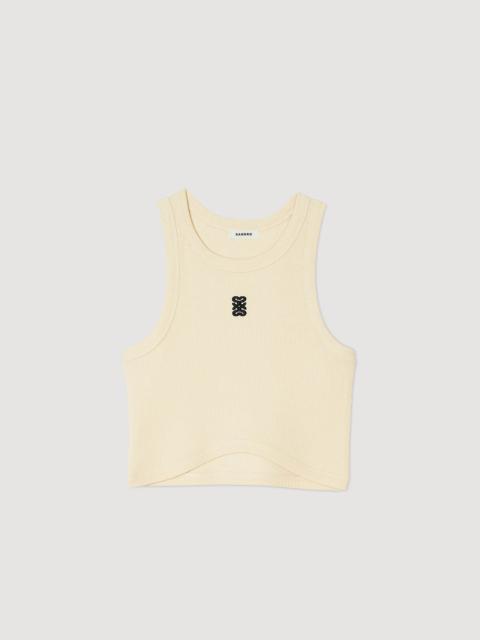 Sandro SHORT VEST TOP