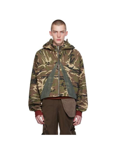 SSENSE Exclusive Brown Parachute Jacket