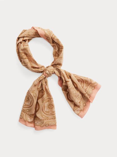 RRL by Ralph Lauren Medallion-Print Cotton Scarf