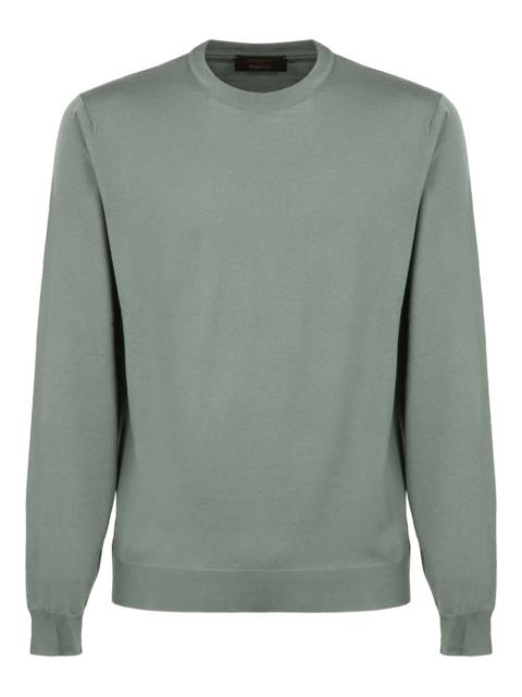 SLOWEAR ribbed fine-knit sweater